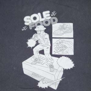 Nike Sole Food Dunks 2-sided Embroidered T-shirt Size XL